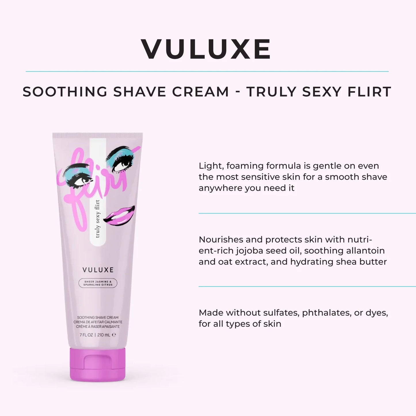 Vuluxe Shave Cream - Truly Sexy Flirt