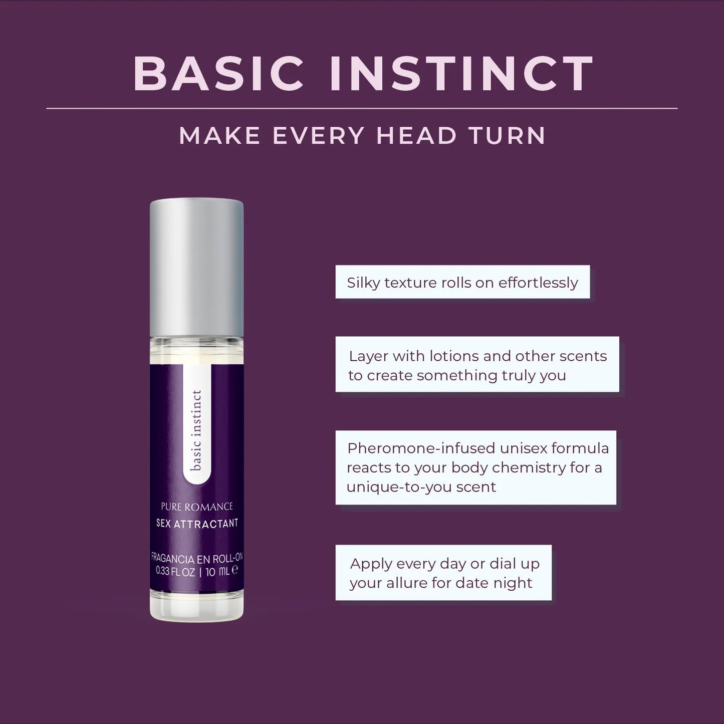 Basic Instinct - pheromone sex attractant