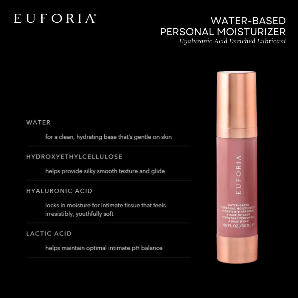 Water-Based Personal Moisturizer with HYALURONIC ACID