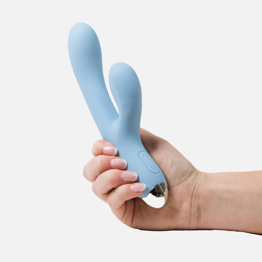 TRUE BLUE - dual-action vibrator