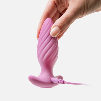 Pleasure Twist Vibrating Plug