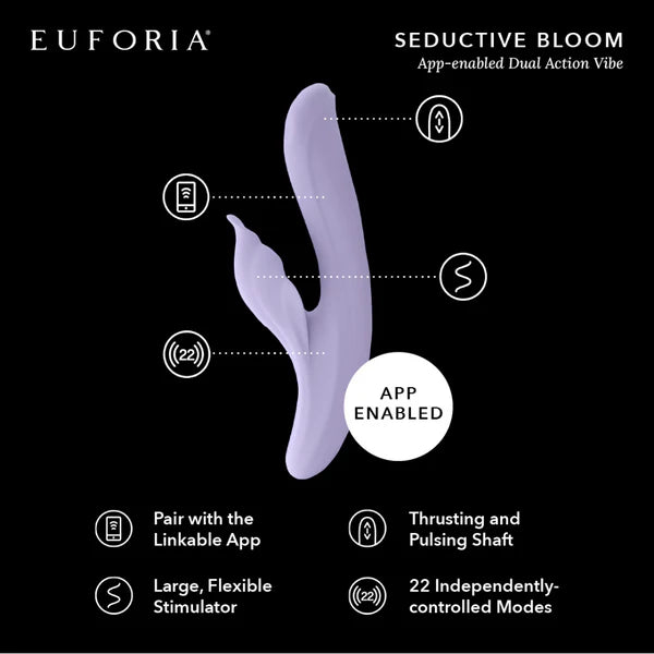 Seductive Bloom - App-enabled Massager